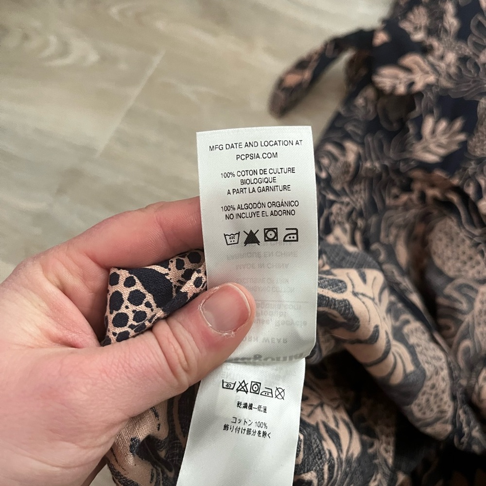 Patagonia Women's Pataloha Dress Zulu Classic Navy - Size 6 - Picture 9 of 10